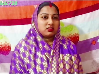 Desi Devar Gives Footjob & Hand job to Herself before Taking Phat Boner in Her Cootchie