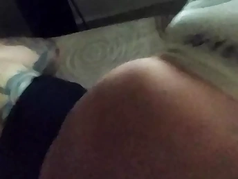 Stepmom's BFF caught on voyeurera in molten homemade orgy gauze