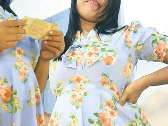 Step sista in Sri Lankan college gets rigid and deep in her college-aged taut vulva