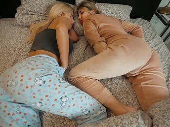 step sisters cravings about step step-brother's bang-stick - step family three way - Jenny Lux and Ema Karter