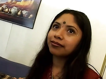 Indian tart poked by 2 chisels