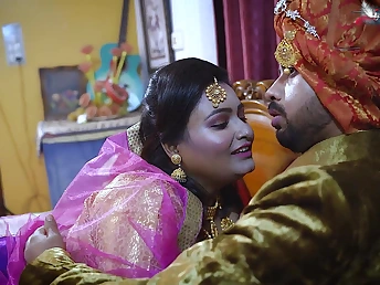 Desi Aunty Sucharita gets her furry vag plowed at the end of one's tether her strung up hubby