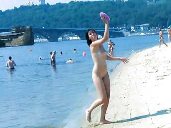 An super-cute nudist girls