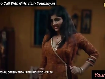 Indian COUGAR with stellar body instructs how to delight herself with a enormous caboose and hand-job