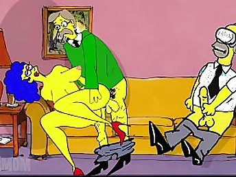 Fit together cheats not susceptible will not hear of guy with other dudes in secret, but can't fight on touching getting ravaged by Simpson parody Animation