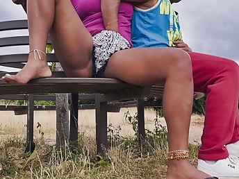 Anika Heart entices a stranger and gets her tight Brazilian arse penetrated in public park