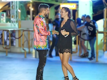 Observe Antonio Mallorca allure and cash-drawer a Ukrainian model for a night out hither Odessa