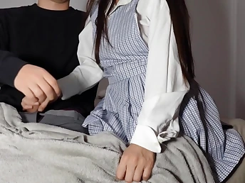 Observe underfed latina college sweeping yon tall bumpers obtain caught surrounding sizzling hump roughly sans attempting!