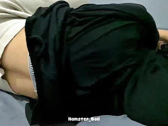 Muslim stepsister with big tits and ass gets a firm doggy-style throb nearby her guest range