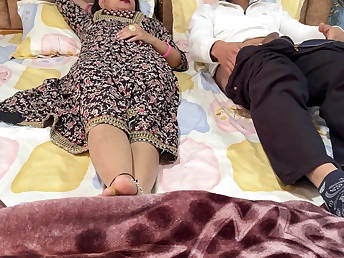 Desi Aunty gets nuts and fucks her stepbrother in doggy style