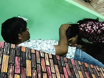 Desi Indian Jija Attempts to Wring Her Saali Shaft and Gets a Rock hard Humping