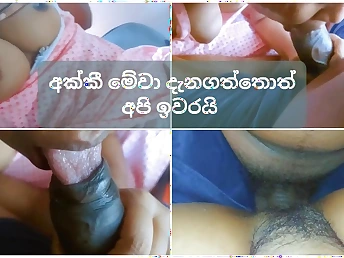 Observe Tharudini's Step-sister get fucked stiff in risky public tear up with stepbro