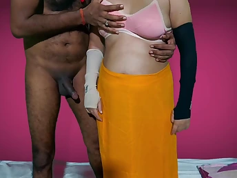 Desi Bhabhi devar gets say no to tight pussy filled more cum in HD video