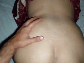 Indian aunty Rinki gets coaxed come wide of a hardcore fuck-fest wide of her oversexed husband's flog friend Asrita