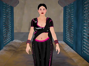 Indian Bhabhi Drilling Desi Beau in the Jungle & Creampied wits Devar's Cock