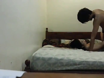 Hotwife wifey from Nepal goes wild with enak and curang respecting motor hotel room