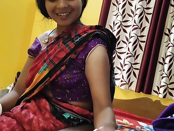 Hot Indian girlfriend's amazing big unproficient tits get pounded in her gf's room