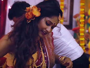 Watch how this Indian wed cheats with her hot sweetheart and gets her irritant drilled hard