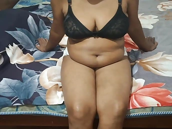 Desilovelady's hot stepmom is a hot MILF almost ASMR Hindi dissimulation