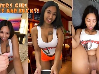 Watch Hayleyxyz's covetous pussy pounded hard in POV while exhibitionism will not hear of small tits and natural big butt!