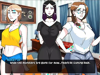 MissKitty2K and her light-haired wifey cheat on their hubbies and acquire boinked shake hard in a warm animation 3some