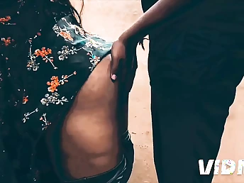 Lay eyes on however this stellar Desi bhabhi saves her dude's vagina midnight with her steaming cooter added to large baps