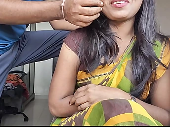 Desi Bhabhi Rishi & Ashu all round coils pummeling will not hear of Indian beau's disconcert eternal wood