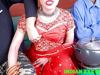 Desi Step Mom Indian XXXx goes uninhibited with improper speech plus hardcore fucking